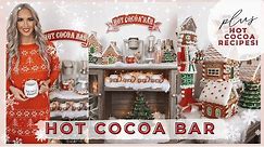 CHRISTMAS DECORATING 2021 | HOT COCOA BAR IDEAS | HOT COCOA RECIPES | DECORATE WITH ME FOR CHRISTMAS