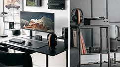 Matte Black IKEA Desk Setup & Home Office Makeover (2023)