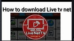 How to download live TV net