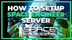 Space Engineers | SETUP A SERVER IN LESS THAN A MINUTE! | WORKING 2023
