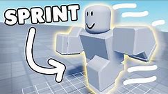 How To Add SPRINT in ROBLOX STUDIO with CODE (Beginner Friendly Shift to Sprint Tutorial)