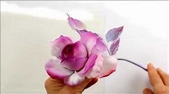 Silk flower making - Petal silk /2/