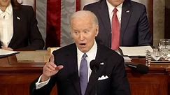 President Biden shouted down by killed soldier's dad during State of the Union address