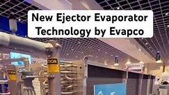 New Ejector Evaporator technology by Evapco used in Low Charge Ammonia systems #naturalrefrigerants