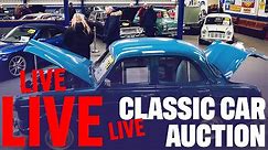 LIVE CLASSIC CAR AUCTION - SATURDAY 29 JANUARY 2022