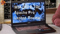 MSI GE72 7RE 120hz Gaming Laptop Review