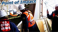 NEW NTSB Video On Dali Ship Point of Impact Key Bridge