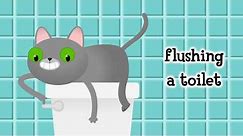 Cat Flushing A Toilet Lyric Video - Parry Gripp and Nathan Mazur