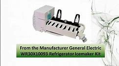DISCOUNT GE Refrigerator Parts - GE WR30X10093 Refrigerator Icemaker Kit - video Dailymotion