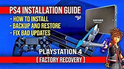 New PS4 Installation Guide | How To Upgrade Playstation 4 HDD TO SSD 2020