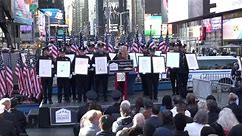 National First Responders Day ceremony was held in Times Square