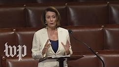 Watch Pelosi speak on the House floor live