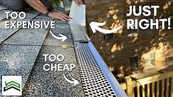 Selecting And Installing Gutter Guards | $35 Project!