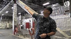 Grand tour of the USS Jackson navy combat ship