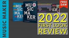 MAGIX Music Maker Free 2022 | First Look Review