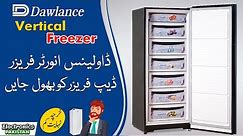 Dawlance vertical freezer inverter | vertical freezer price in pakistan
