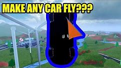 Make ANY CAR FLY with this Trick??? | Roblox Jailbreak Mythbusters
