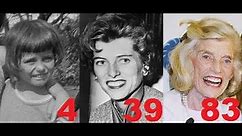 Eunice Kennedy from 1 to 88 years old
