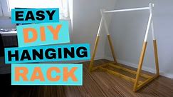 Transform Your Kids' Room with This Simple DIY Hanging Rack!