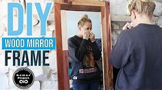 How to Make a Wood Mirror Frame ||| Easy DIY Woodworking Project
