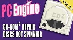 Junk PC Engine CD-ROM² Repair (Discs not spinning)