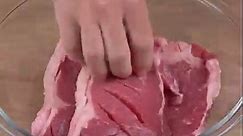 How to easily tenderize a fried steak, it gets super tender.