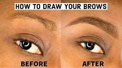 HOW TO: EASY EYEBROW TUTORIAL FOR BEGINNERS WITH PENCIL | LADE KEHINDE