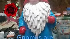 Concrete Gnome at Unique Lawn Garden Statues Canada #gnome
