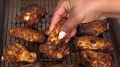 Honey barbecue chicken wings