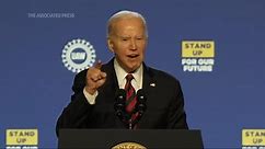 Biden says he's 'honored to have your back,' as he wins United Auto Workers endorsement