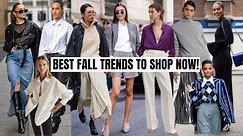 Top 10 Wearable Fall Fashion Trends To Shop Now | 2023 Fashion Trends