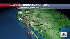 Path of Hurricane Hilary: LIVE STORM TRACKER