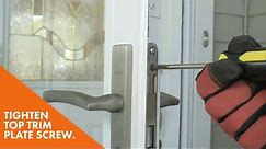 How to install the handle set on Andersen® 4000 & 3000 Series Storm Doors | Andersen Windows