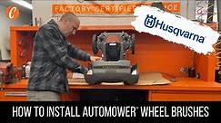 How to Easily Install Wheel Brushes on Your Husqvarna Automower