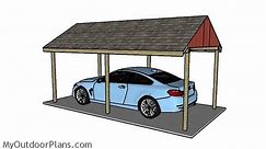 Simple Carport Plans | MyOutdoorPlans