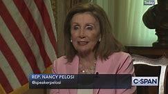 House Speaker Nancy Pelosi first elected in 1987 on running for re-election
