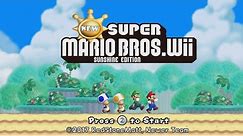 New Super Mario Bros.Wii Sunshine Edition Full Game 100%