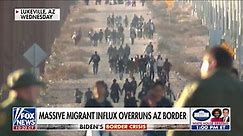 Nonstop flow of adult male migrants overwhelms border agents