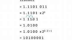 Binary 6 – Normalised Floating Point Binary Fractions