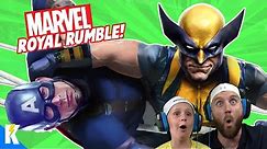 Marvel Superheroes Royal Rumble in WWE 2k19 with Wolverine! K-City GAMING
