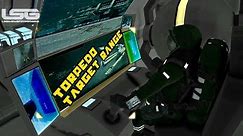 Space Engineers - Torpedo Target Range & Breaching Ship Part 12