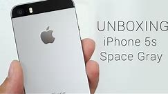 Space Gray iPhone 5s Unboxing, Hands On