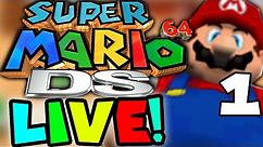 Super Mario 64 DS UNLOCKING MARIO! Part 1