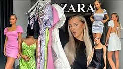 ZARA summer DRESS try on haul