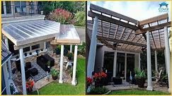Clear Pergola Roof Is PERFECT For Inside-Outside Feel | Cover Your Pergola