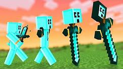 Minecraft but you can Become Weapons