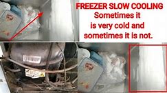 Deep Freezer low cooling.Deep Freezer Cooling Problem. Deep Freezer Not Cooling.Freezer Half Cooling