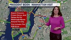 President Biden's New York City visit expected to disrupt traffic in Manhattan