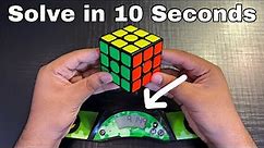 How to Solve a Rubik’s Cube FASTER :