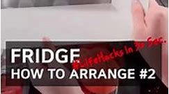 Arrange your LG fridge interior